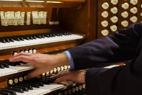 Pipe organ Stock Photos