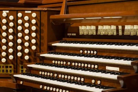 Pipe organ Stock Photos