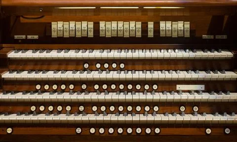 Pipe organ Stock Photos