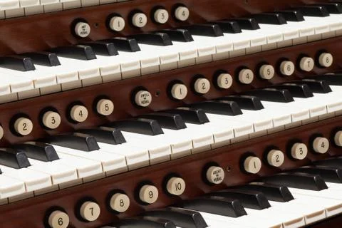 Pipe organ Stock Photos