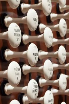 Pipe organ Stock Photos