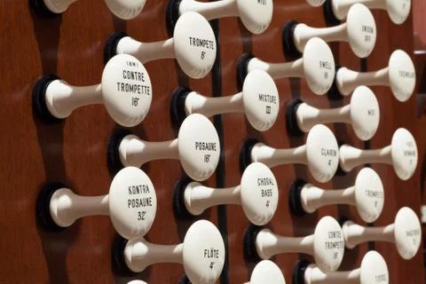 Pipe organ Stock Photos