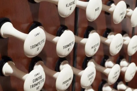 Pipe organ Stock Photos