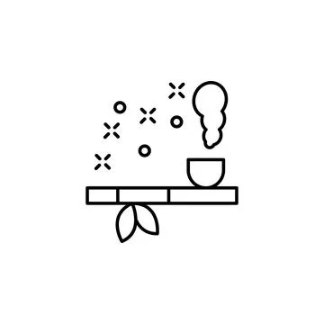 Pipe of peace, nicotine icon. Element of quit smoking icon Stock Illustration