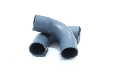 Pipe plastic water on isolated Stock Photos