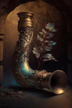 Pipe of remembrance Stock Illustration