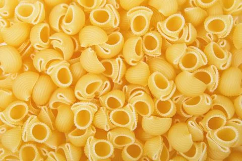 Pipe Rigate pasta background Stock Photos
