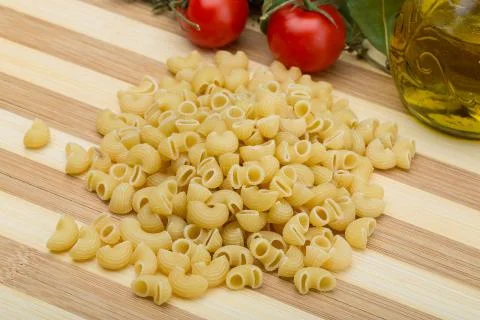 Pipe rigate pasta Stock Photos