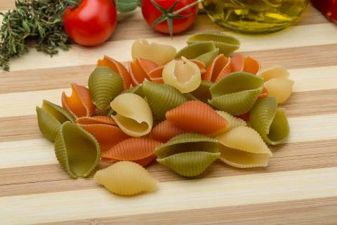 Pipe rigate pasta Stock Photos