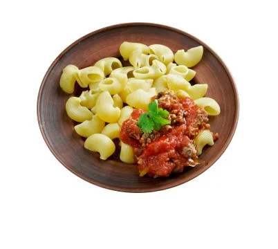 Pipe rigate pasta Stock Photos