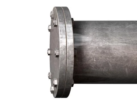 Pipe with sealed off end Stock Illustration