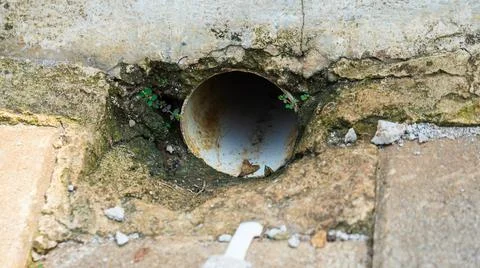 Pipe sewer Stock Photos