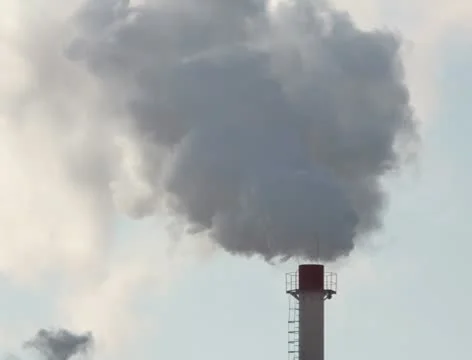 Pipe with smoke 2k Vídeos de archivo 10768538