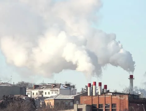 Pipe with smoke 2k Stock Footage 10768577