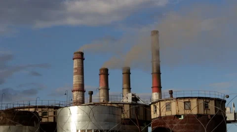 Pipe with smoke Video stock 63246095