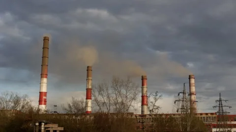 Pipe with smoke Video stock 63247237