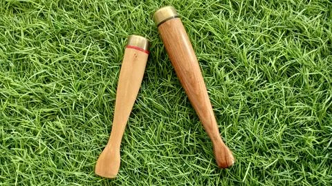 Pipe for smoking cigarettes with a unique shape Stock Photos