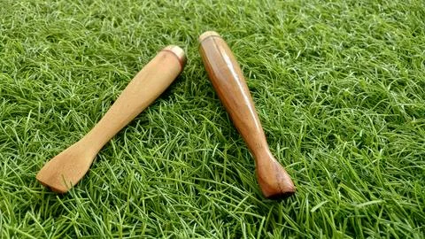 Pipe for smoking cigarettes with a unique shape Stock Photos