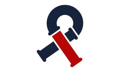 Pipe Solutions Template Stock-Illustration