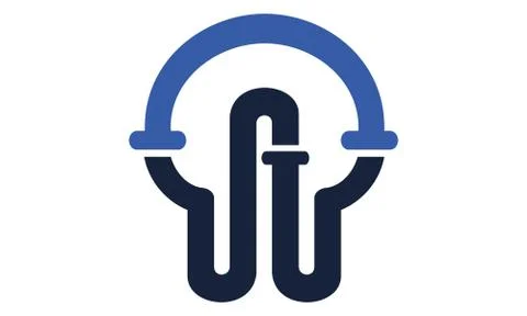 Pipe Solutions Template Ilustración de archivo