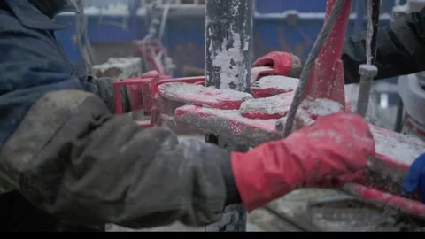 Pipe tong Stock Footage 290375189