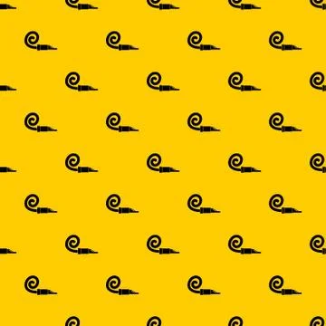 Pipe tongue pattern vector Stock Illustration