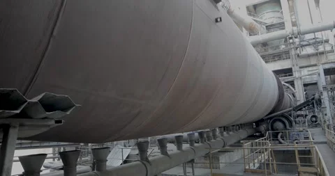Pipe transporting raw materials Stock Footage 170007635