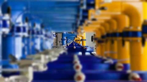 Pipe Tunnel Stock Footage 12454824