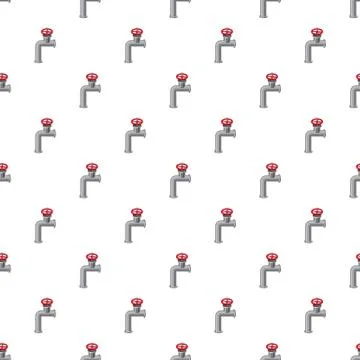 Pipe valve pattern Stock Illustration