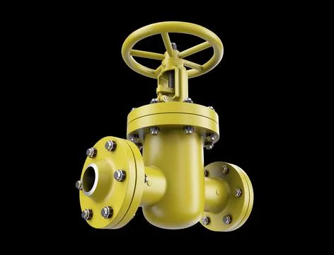 Pipe with valves 스톡 일러스트