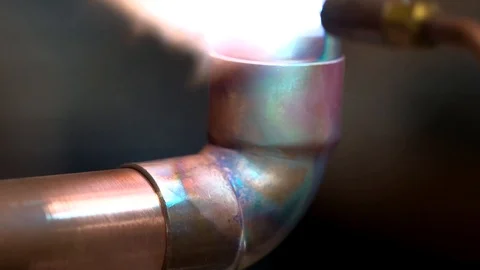 Pipe welding 2 Stock Footage 95541601