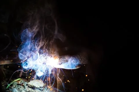 Pipe welding Stock Photos
