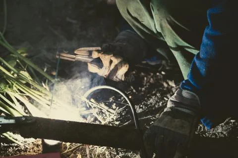 Pipe welding Stock Photos