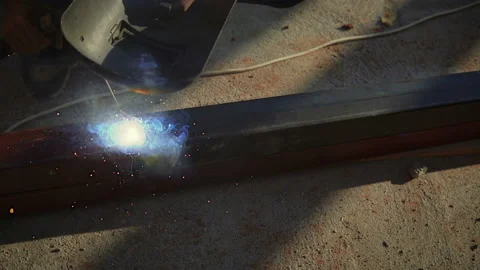 Pipe welding. On the pipeline construction 스톡 동영상 138892079