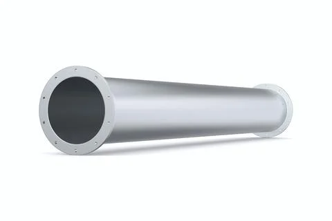 Pipe on white background. Isolated 3D illustration イラスト素材