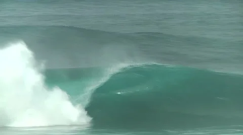 Pipeline Barrel Spit Stock Footage 1042993