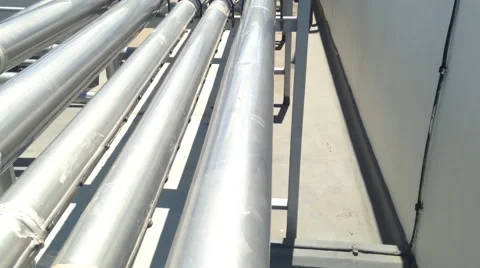 Pipeline with insulation 库存影片 53444616