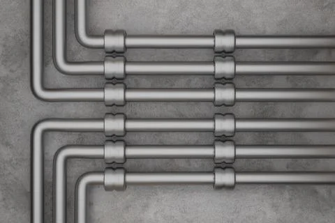 Pipelines Stock Illustration