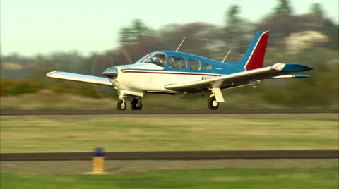 Piper Arrow Take Off Stockbeeldmateriaal 41780801