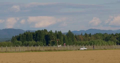 Piper PA-28-181 light aircraft taking off Stock Footage 222618756