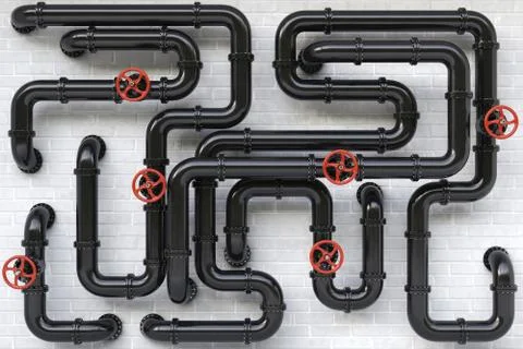 Pipes Illustrazione stock