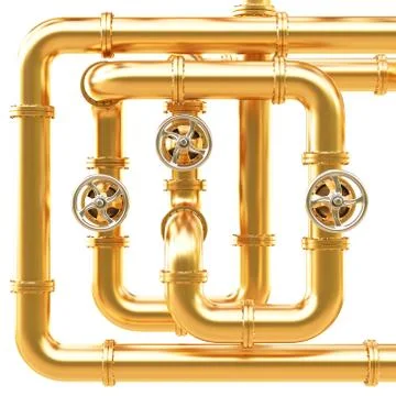 Pipes Stock Illustration