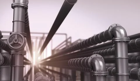 Pipes Stock Illustration