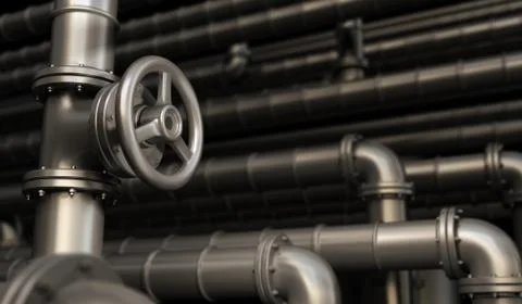 Pipes Stock Illustration