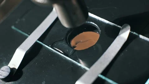 Pipette Dripping Liquid Specimen onto Microscope Slide 스톡 동영상 319665800