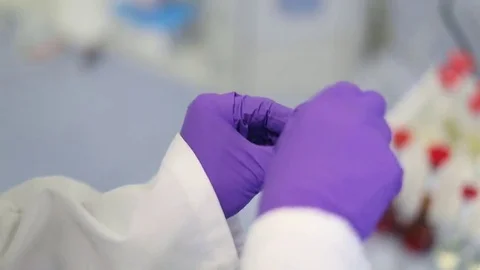 Pipette Filling Vial with Solution Stock Footage 69088044