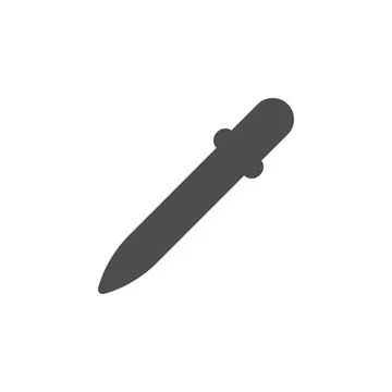 Pipette icon. Elements of web icon. Premium quality graphic design icon. Signs Stock Illustration