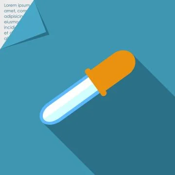 Pipette icon Stock-Illustration