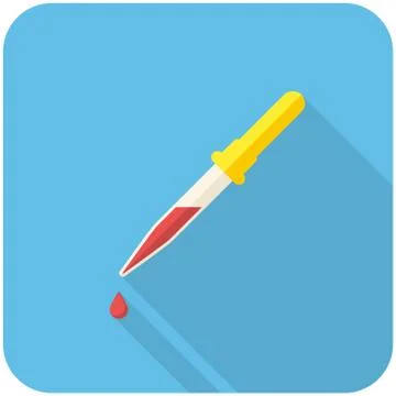 Pipette icon Stock Illustration