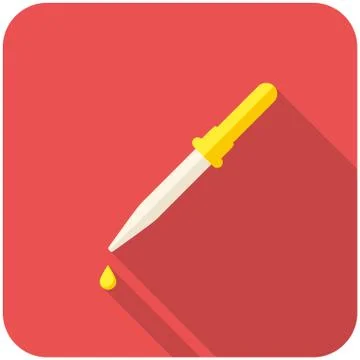 Pipette icon Stock Illustration